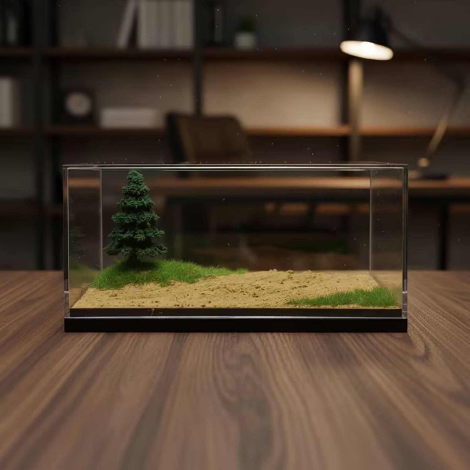 Display Case Acrylic - 미니어처 레이싱 디스플레이 박스(도로 디오라마 액세서리