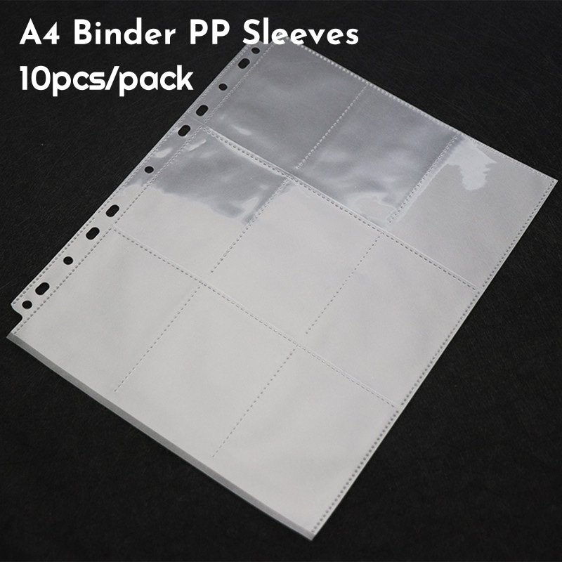 Card Penny Sleeve - SKYSONIC 10 개/대 A4 Binde PP