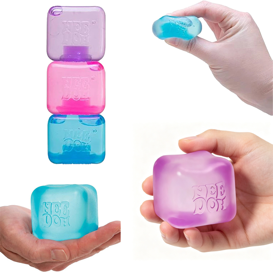 Fidget Cube Original - 1-4개입 슐링 니보 니스 큐브, 감각