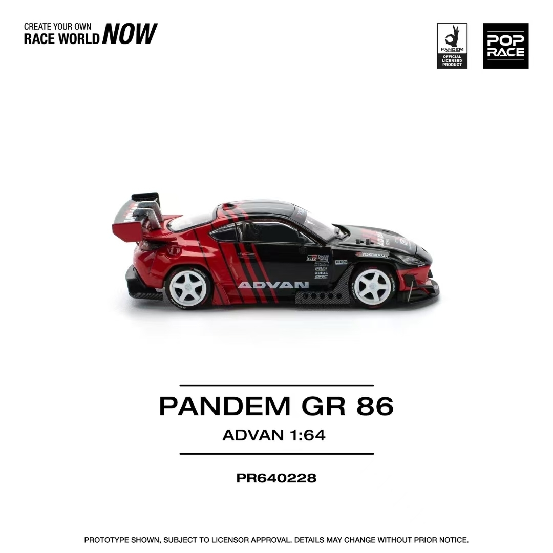 POP 레이스 1:64 판뎀 GR86 ZN8 2022  - Die Cast Car 1 64 리뷰 및 가격