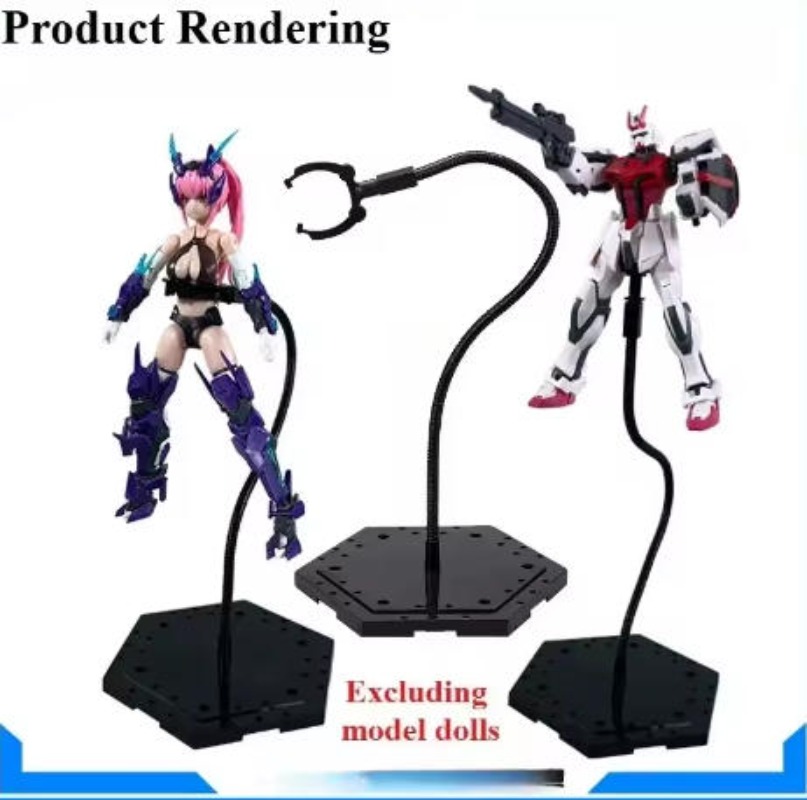 스팟 세일 1세트 액션 베이스 투명 디스플레이 스탠드  - Bandai Model Gundam Hg 리뷰 및 가격