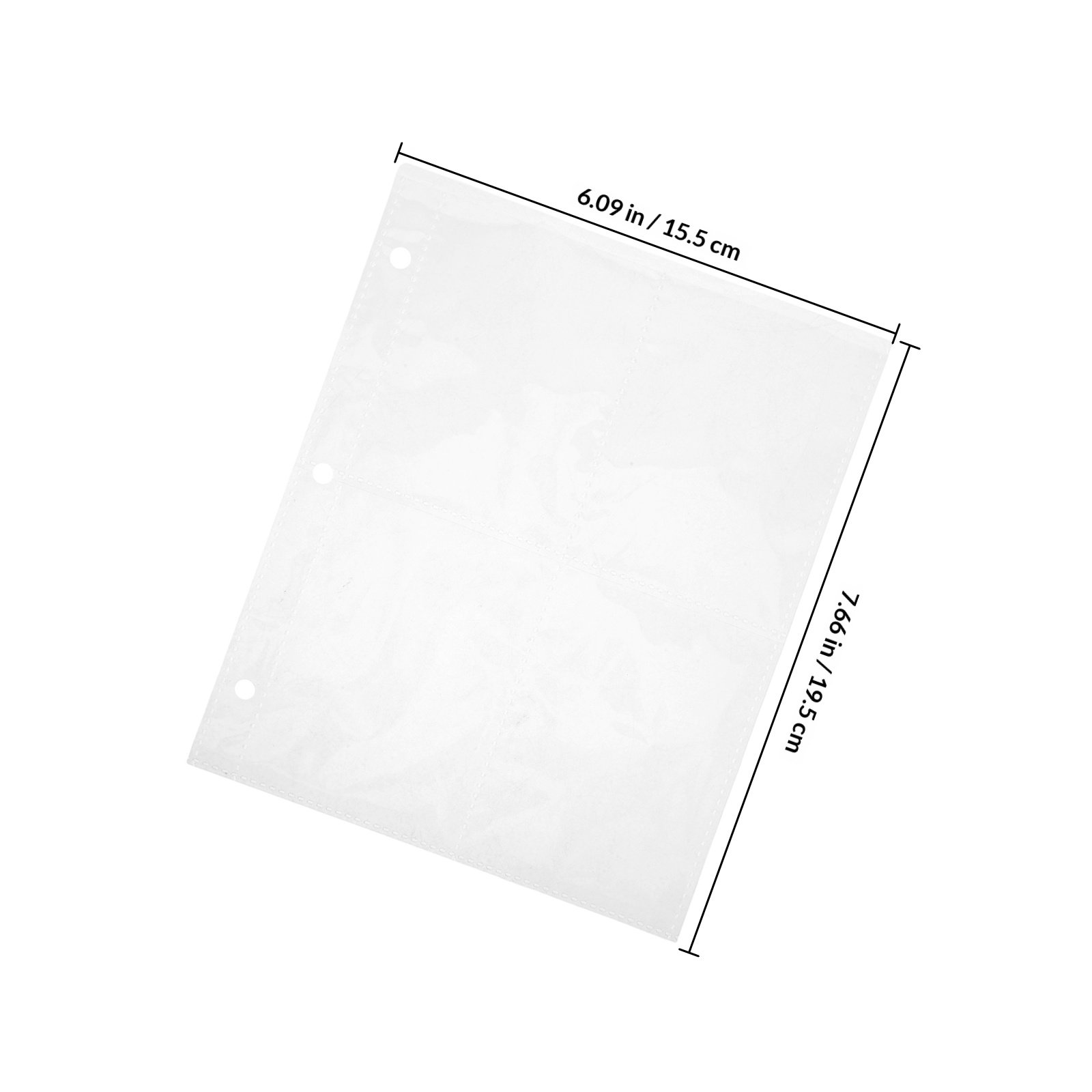10개입 카드 바인더 리필용 내지, 투명 플라스틱 슬리 - Trading Card Binder 리뷰 및 가격