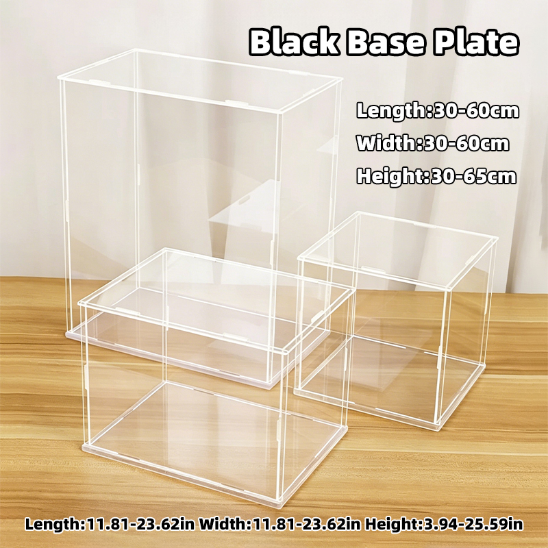 조립식 투명 아크릴 진열 케이스 박스 먼지 커버 스탠드 - Display Case Acrylic 리뷰 및 가격